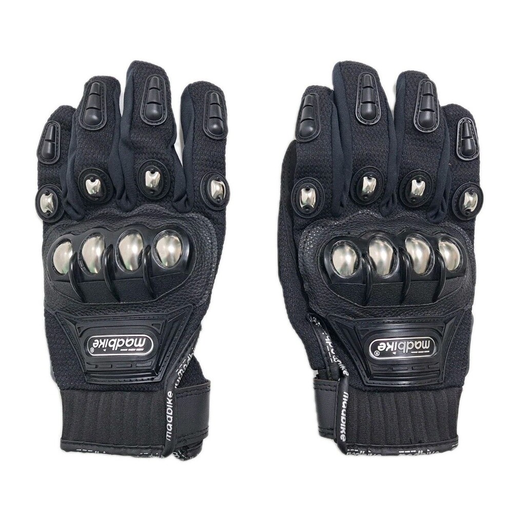 Madbike Racing Equipment Alloy Steel Men’s XL Motorcycle Gloves Motorbike